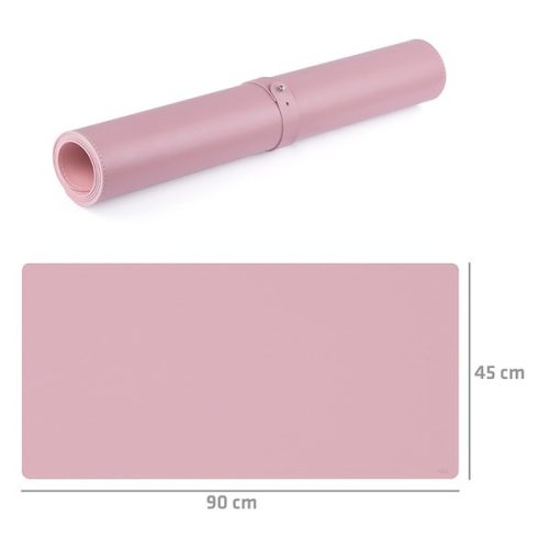 Könyökalátét SAX 45x90 cm műbőr kétoldalas rózsaszín-sötétrózsaszín