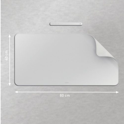 Könyökalátét LEITZ 40x80 cm nagyméretű világosszürke