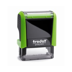   Bélyegző TRODAT Printy 4.0 4911 almazöld ház fekete párna