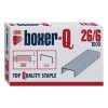 Tűzőkapocs BOXER Q 26/6 1000 darabos