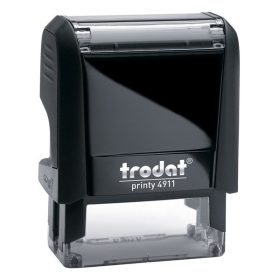   Bélyegző TRODAT Printy 4.0 4911 eco-fekete ház kék párna