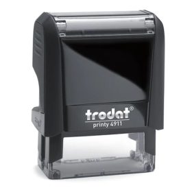   Bélyegző TRODAT Printy 4.0 4911 eco-fekete ház piros párna