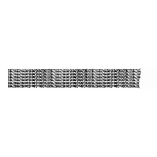 Bélyegző roller PLUS adatvédelmi szöveget titkosító 26 mm x 50 m citromsárga