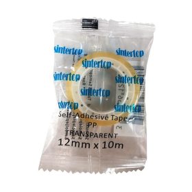   Ragasztószalag SINTERTOP 22182 12mmx10m átlátszó  darabonként csomagolva
