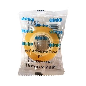   Ragasztószalag SINTERTOP 22007 19mmx33y átlátszó  darabonként csomagolva