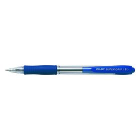   Golyóstoll PILOT Super Grip Ball Point Pen Fine nyomógombos kék
