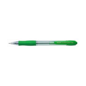   Golyóstoll PILOT Super Grip Ball Point Pen Fine nyomógombos zöld