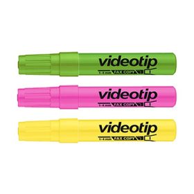 Szövegkiemelő készlet ICO Videotip 1-4mm 3 darabos