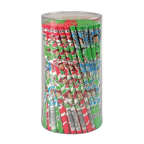 Grafitceruza LYRA Fancy HB háromszögletű kislány-futball mintás