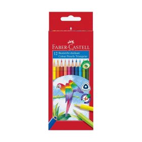   Színes ceruza FABER-CASTELL 1165 Papagáj háromszögletű 12 darabos