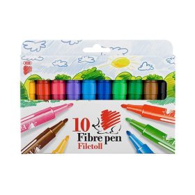 Filctoll ICO Süni Jumbo Fibre Pen 10 darabos