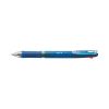 Golyóstoll ZEBRA Clip On Slim 4C nyomógombos négyszínű 0,7 mm kék