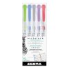 Szövegkiemelő készlet kétvégű ZEBRA Mildliner cool & refined 1,4-4,0 mm 5 darabos