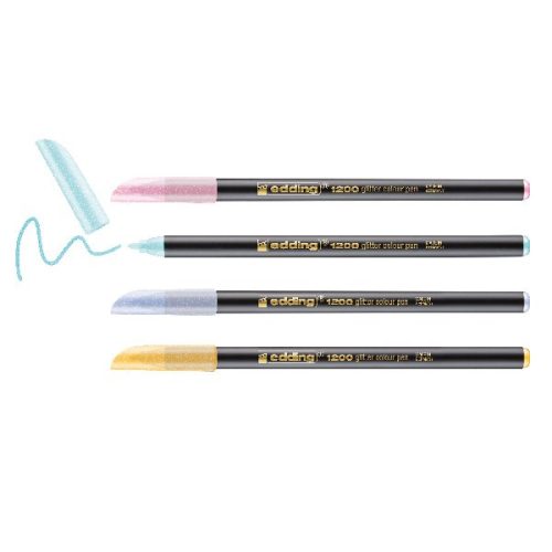 Filctoll EDDING 1200 csillámos 4 darabos