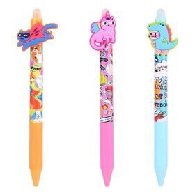   Zseléstoll NEBULO nyomógombos radírozható 0,7 mm Jelmezes macskák