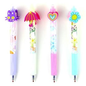   Zseléstoll NEBULO nyomógombos radírozható 0,7 mm Tavaszi csecsebecse