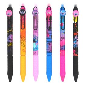   Golyóstoll COOLPACK radírozható Lilo és Stitch fekete-kék mintás