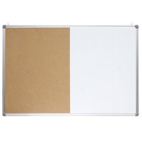   Kombitábla OPTIMA 45x60 parafa/mágneses törölhető alumínium keret