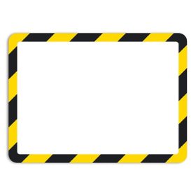   Mágneses tasak DJOIS Magneto biztonsági A/4 sárga-fekete 2 darabos