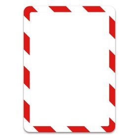   Mágneses tasak DJOIS Magneto biztonsági A/4 piros-fehér 2 darabos