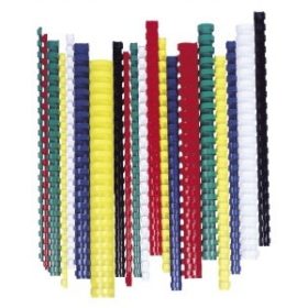   Iratspirál műanyag FELLOWES 16mm kék műanyag spirál 101-120 lap 100 darabos