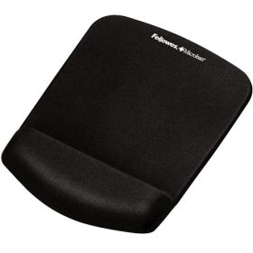   Egéralátét habtöltésű csuklótámasszal FELLOWES PlushTouch fekete
