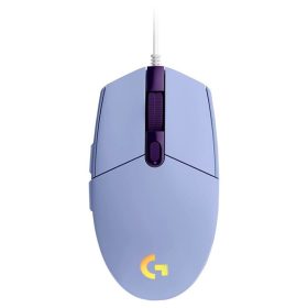   Egér vezetékes LOGITECH G102 LightSync USB 6 gombos 8000 DPI lila