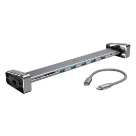   Elosztó HUB HAMA USB Type-C + 4xUSB 3.1/HDMI/LAN/USB Type-C/PD/SD