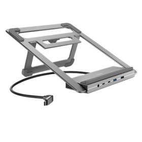   Elosztó HUB HAMA USB 3.2 + 3xUSB 3.1/Jack/HDMI/Display port/LAN/USB-C + tápegység