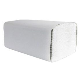   Kéztörlő hajtogatott FORTUNA ("Z/V") 25x21 cm 150 lap 100% cellulóz hófehér 2 rétegű 20/doboz