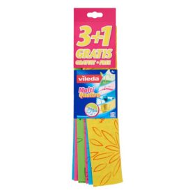   Törlőkendő univerzális VILEDA Multi Quattro 34x34 cm 4 darabos