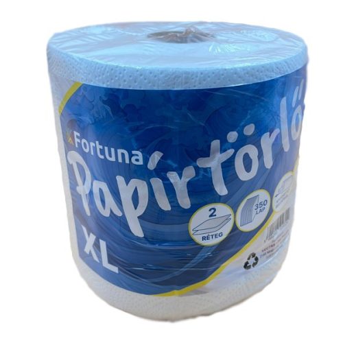 Kéztörlő tekercses FORTUNA XL 350 lap 1 tekercses 2 rétegű