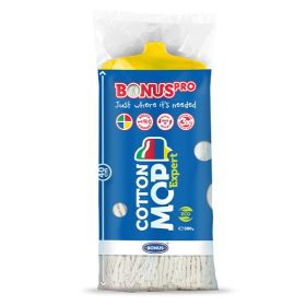   Felmosó pótfej BONUS CottonMop expert HoReCa HACCP 350 g sárga