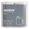 Kéztörlő tekercses KATRIN Plus Kitchen 110 2 tekercses 13,4 cm 24 m 2 rétegű fehér