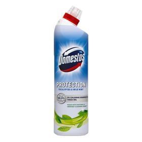   Fertőtlenítő DOMESTOS Protection 0% klór Eucalyptus & Wild Mint 700ml
