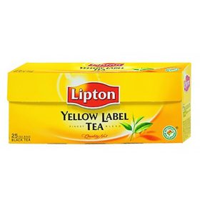 Fekete tea LIPTON Yellow Label 25x2 g