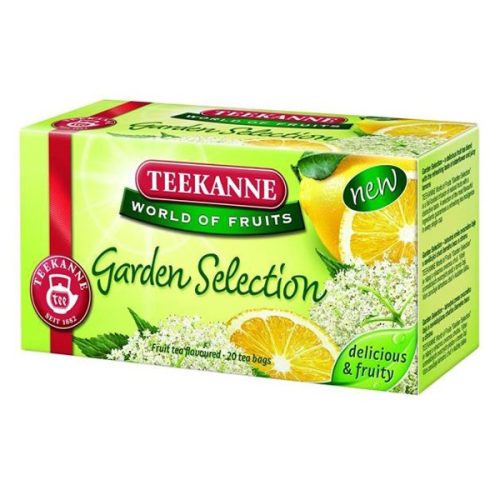 Gyümölcstea TEEKANNE Garden Selection bodza-citrom 20x2,5 g