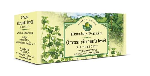 Herbatea HERBÁRIA orvosi citromfű levél 25x1 g