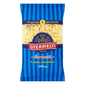 Száraztészta szarvacska GYERMELYI 4 tojásos 500 g