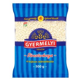 Száraztészta dörzstarhonya GYERMELYI 4 tojásos 500 g