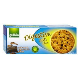   Keksz GULLON Digestive zabpelyhes korpás étcsoki darabokkal  425 g