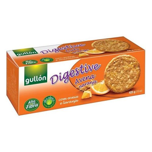 Keksz GULLON Digestive zabpelyhes narancsos 425 g