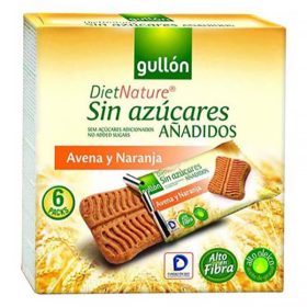 Keksz GULLON Snack zabos narancsos 144 g