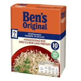 Főzőtasakos rizs UNCLE BEN'S hosszúszemű 4x125 g
