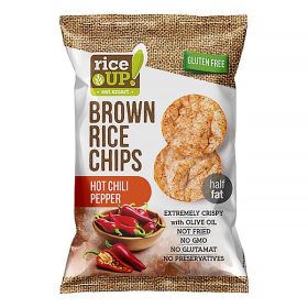 Rizschips RICE UP csípős chilis 60 g