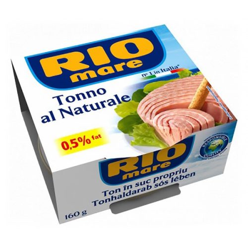 Tonhalkonzerv RIO MARE sós lében 160 g