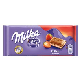 Csokoládé táblás MILKA Epres-Joghurtos 100 g