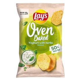   Burgonyachips LAY'S Oven Baked joghurtos-zöldfűszeres 110 g