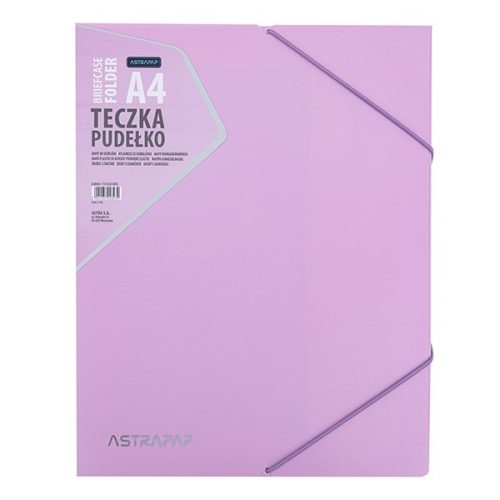 Füzetbox ASTRA PP pasztelline A/4 vegyes színekben