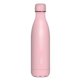 Kulacs duplafalú ARS UNA fém 500 ml Rose